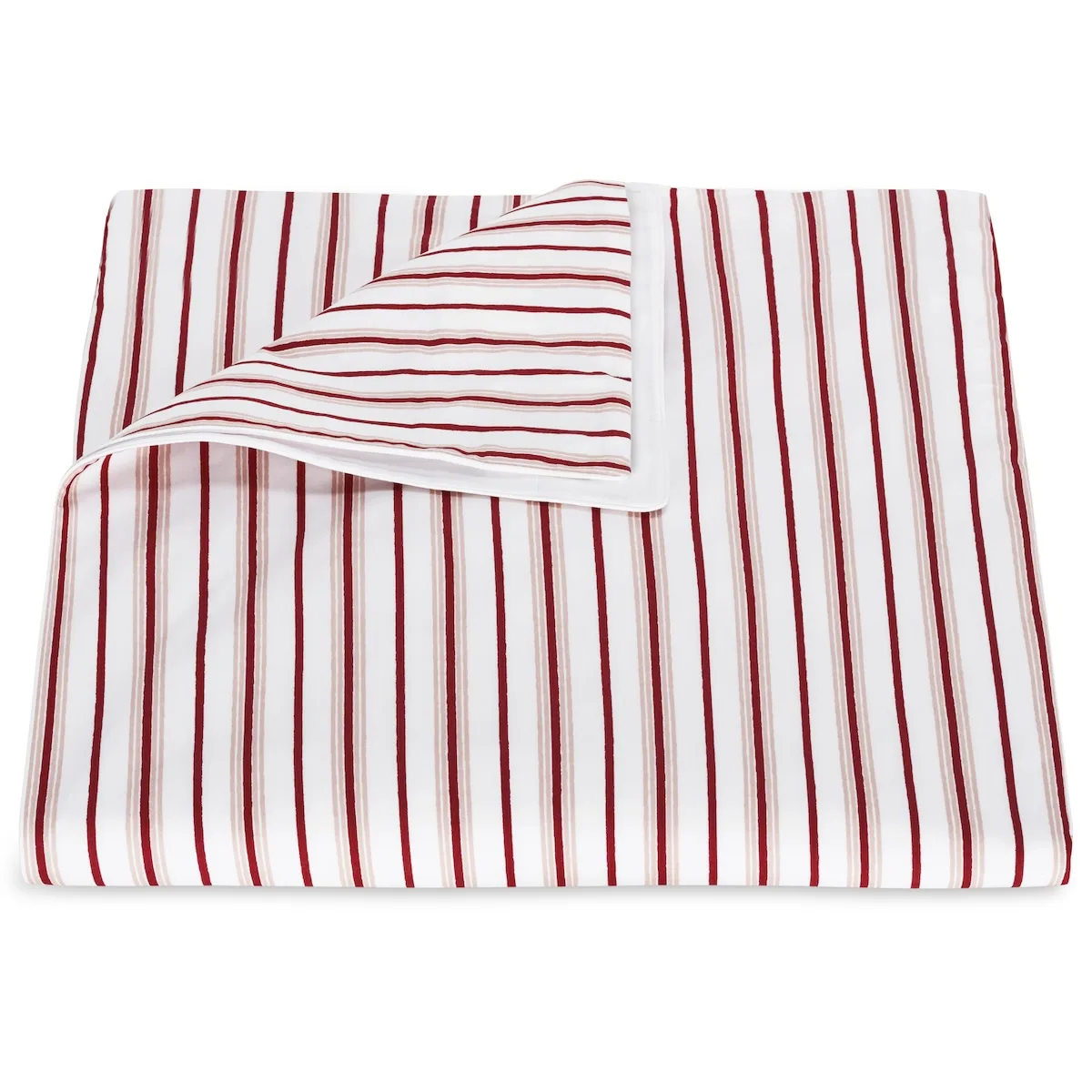 Schumacher Calypso Duvet Cover in Redberry