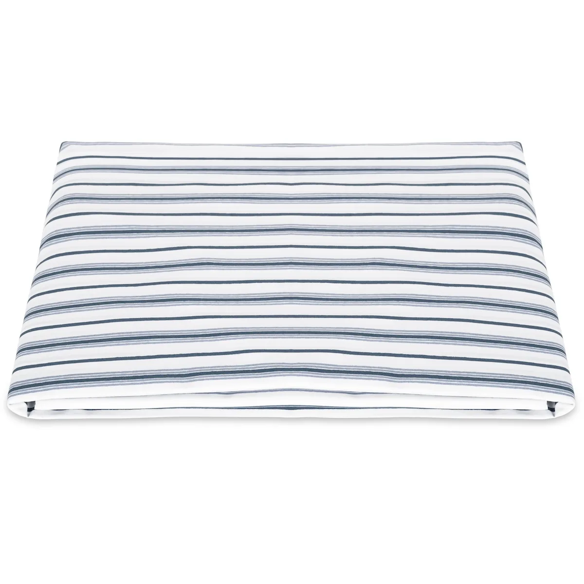 Schumacher Calypso Fitted Sheet in Prussian Blue