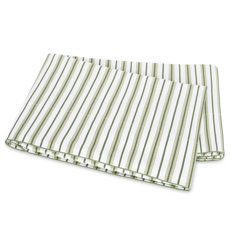 Schumacher Calypso Flat Sheet in Palm