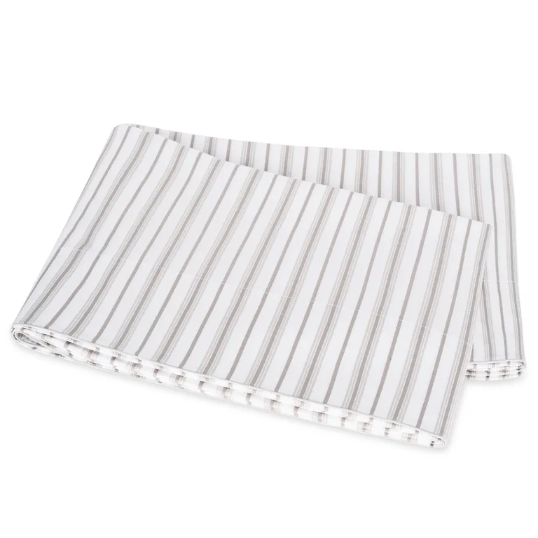 Schumacher Calypso Flat Sheet in Pebble