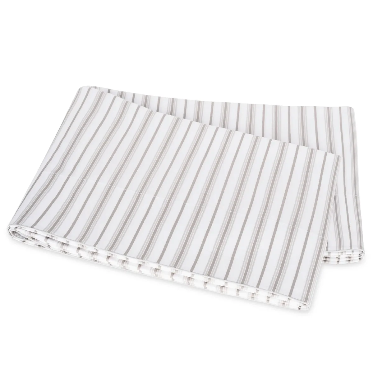 Schumacher Calypso Flat Sheet in Pebble