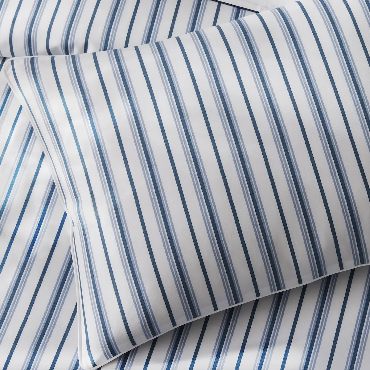 Calypso Pillowcases - Prussian Blue Schumacher Calypso Pillowcases in Prussian Blue