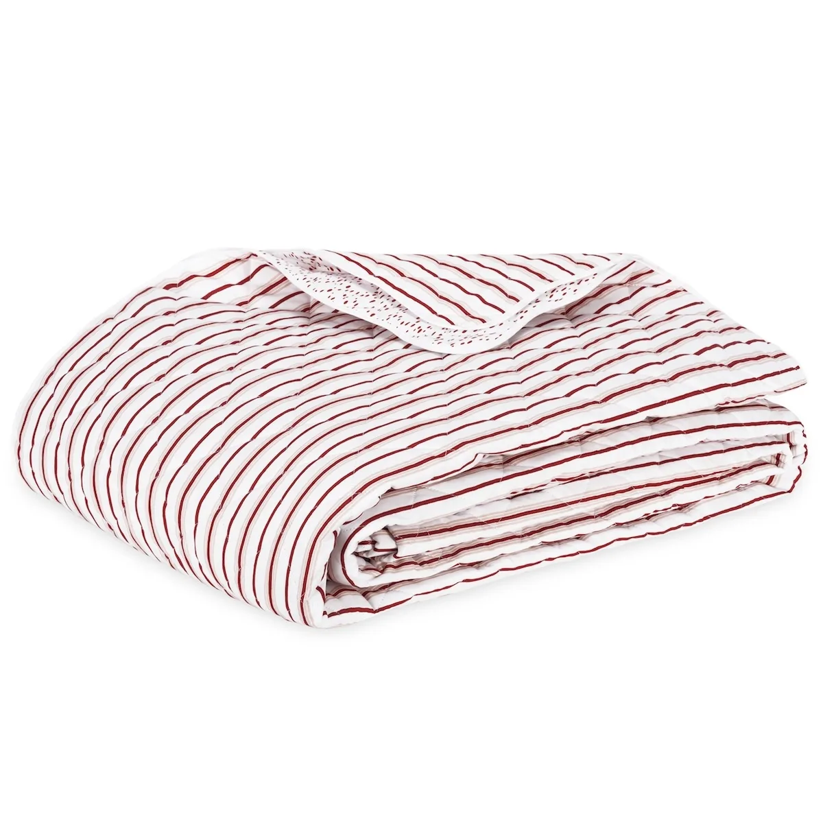Schumacher Calypso Quilt in Redberry