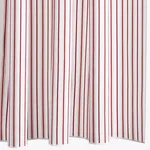 MSC066SHORY | Calypso Shower Curtain - Redberry Schumacher Calypso Shower Curtain in Redberry (MSC066SHORY)