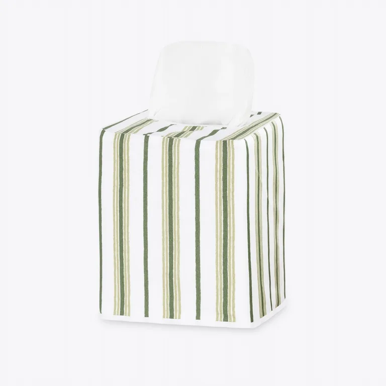 Schumacher Calypso Tissue Box Cover in Palm (MSC066TISSUE1P)