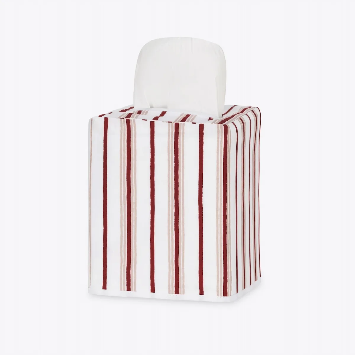 Schumacher Calypso Tissue Box Cover in Redberry (MSC066TISSUERY)