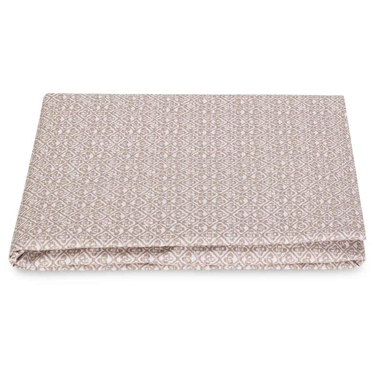 Schumacher Catarina Fitted Sheet in Dune