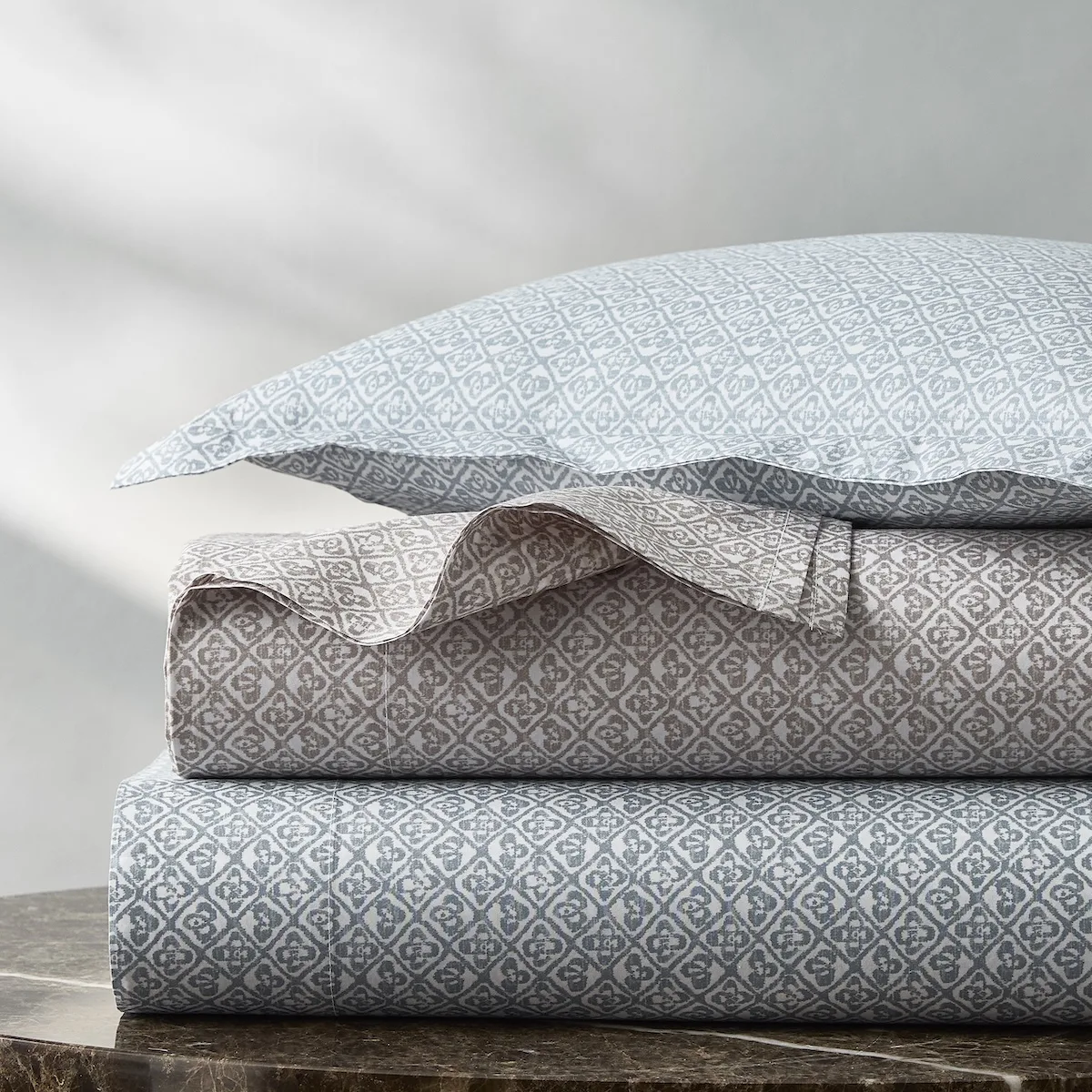 Catarina Fitted Sheet - Dune Schumacher Catarina Fitted Sheet in Dune