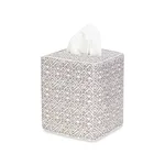 Schumacher Catarina Tissue Box Cover in Dune (MSC040TISSUEUD)