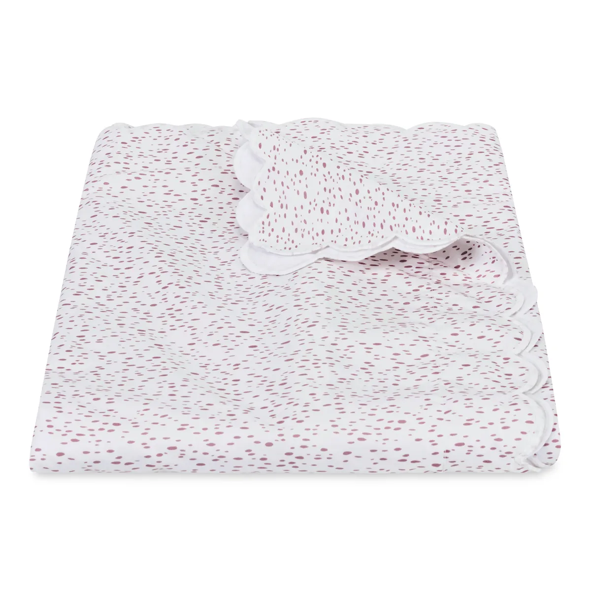 Schumacher Celine Duvet Cover in Pink
