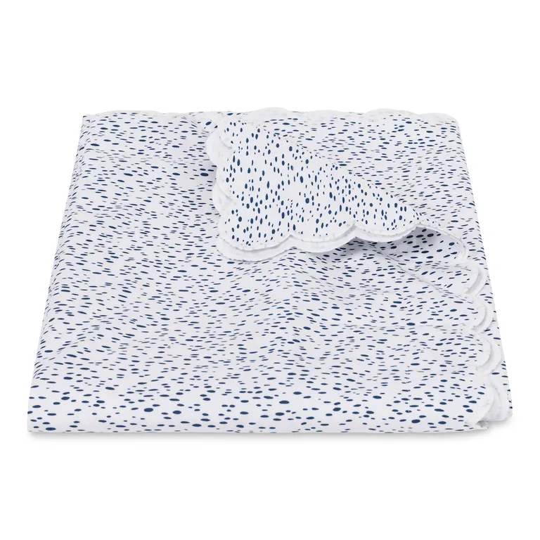 Schumacher Celine Duvet Cover in Prussian Blue