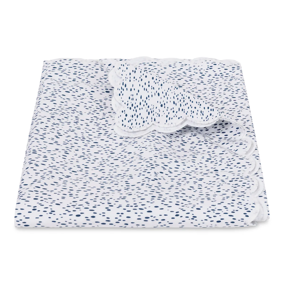 Schumacher Celine Duvet Cover in Prussian Blue