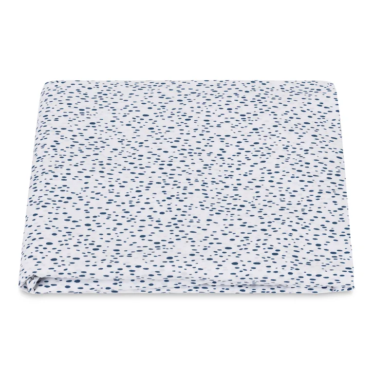 Schumacher Celine Fitted Sheet in Prussian Blue