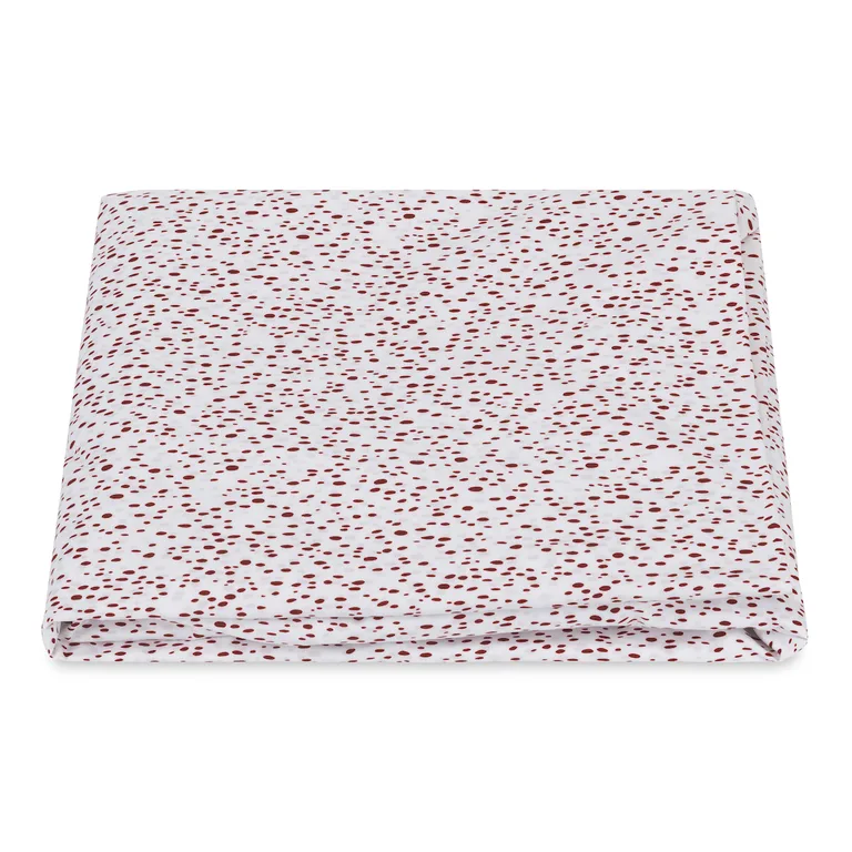 Schumacher Celine Fitted Sheet in Redberry