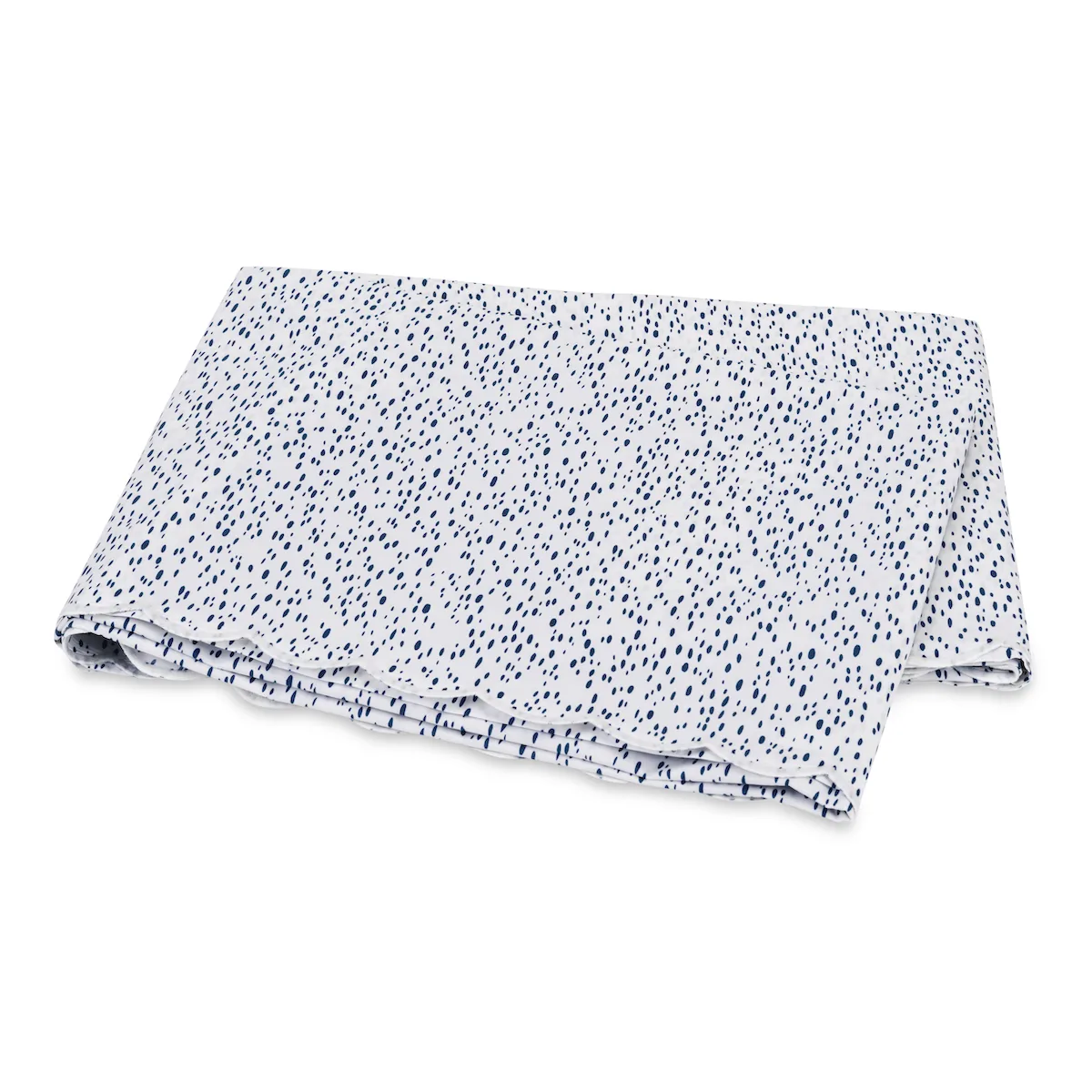 Schumacher Celine Flat Sheet in Prussian Blue
