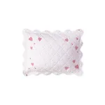 MSC033QBSHAPK | Celine Hearts Mini Pillow - Pink Schumacher Celine Hearts Mini Pillow in Pink (MSC033QBSHAPK)