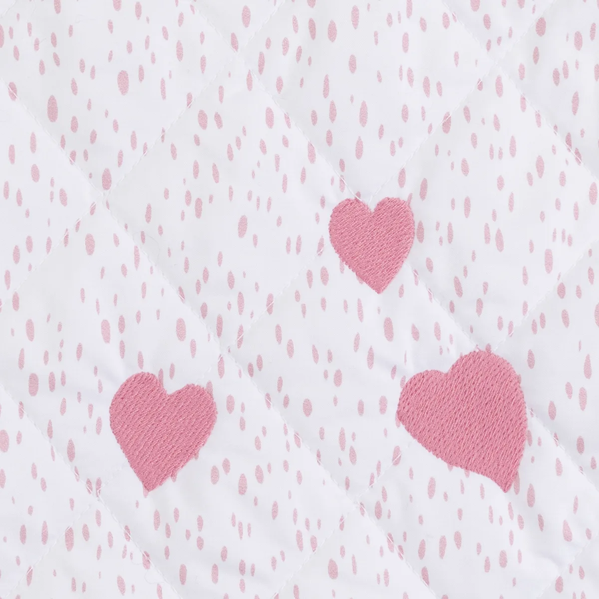 Schumacher Celine Hearts Mini Pillow in Pink (MSC033QBSHAPK)