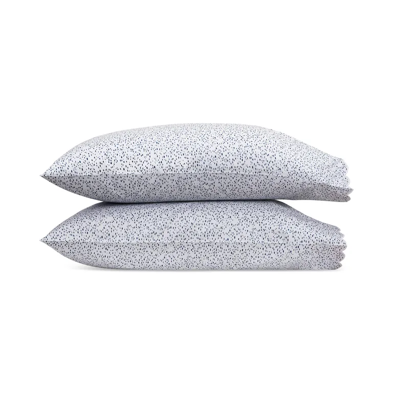 Schumacher Celine Pillowcases in Prussian Blue