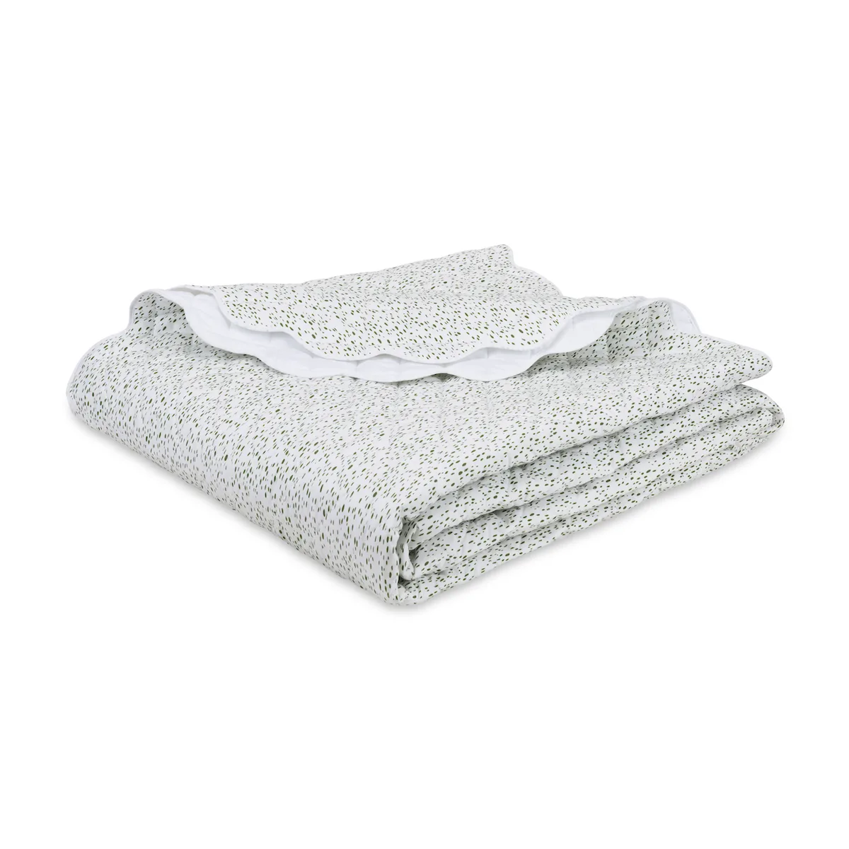Schumacher Celine Quilt in Grass
