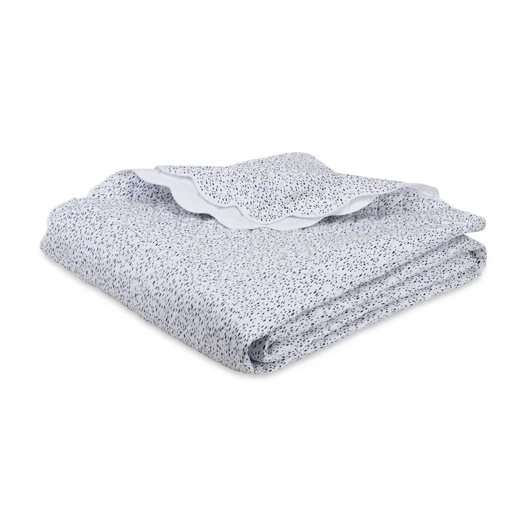 Schumacher Celine Quilt in Prussian Blue