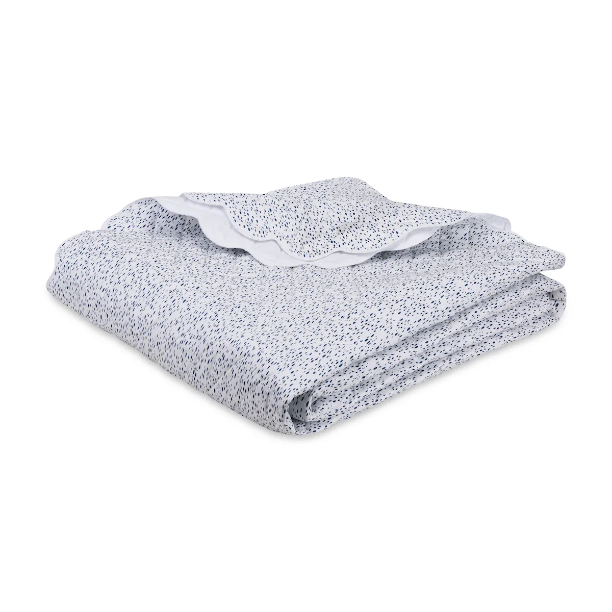 Schumacher Celine Quilt in Prussian Blue