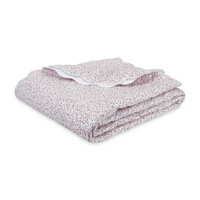 Schumacher Celine Quilt in Redberry