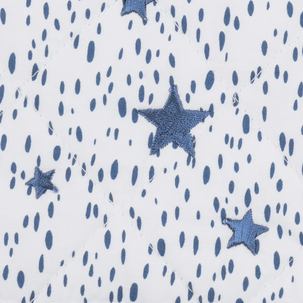 Schumacher Celine Stars Mini Pillow in Prussian Blue (MSC034QBSHAP8)