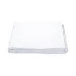 Ceylon Satin Fitted Sheet - White Schumacher Ceylon Satin Fitted Sheet in White