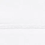 Ceylon Satin Fitted Sheet - White Schumacher Ceylon Satin Fitted Sheet in White