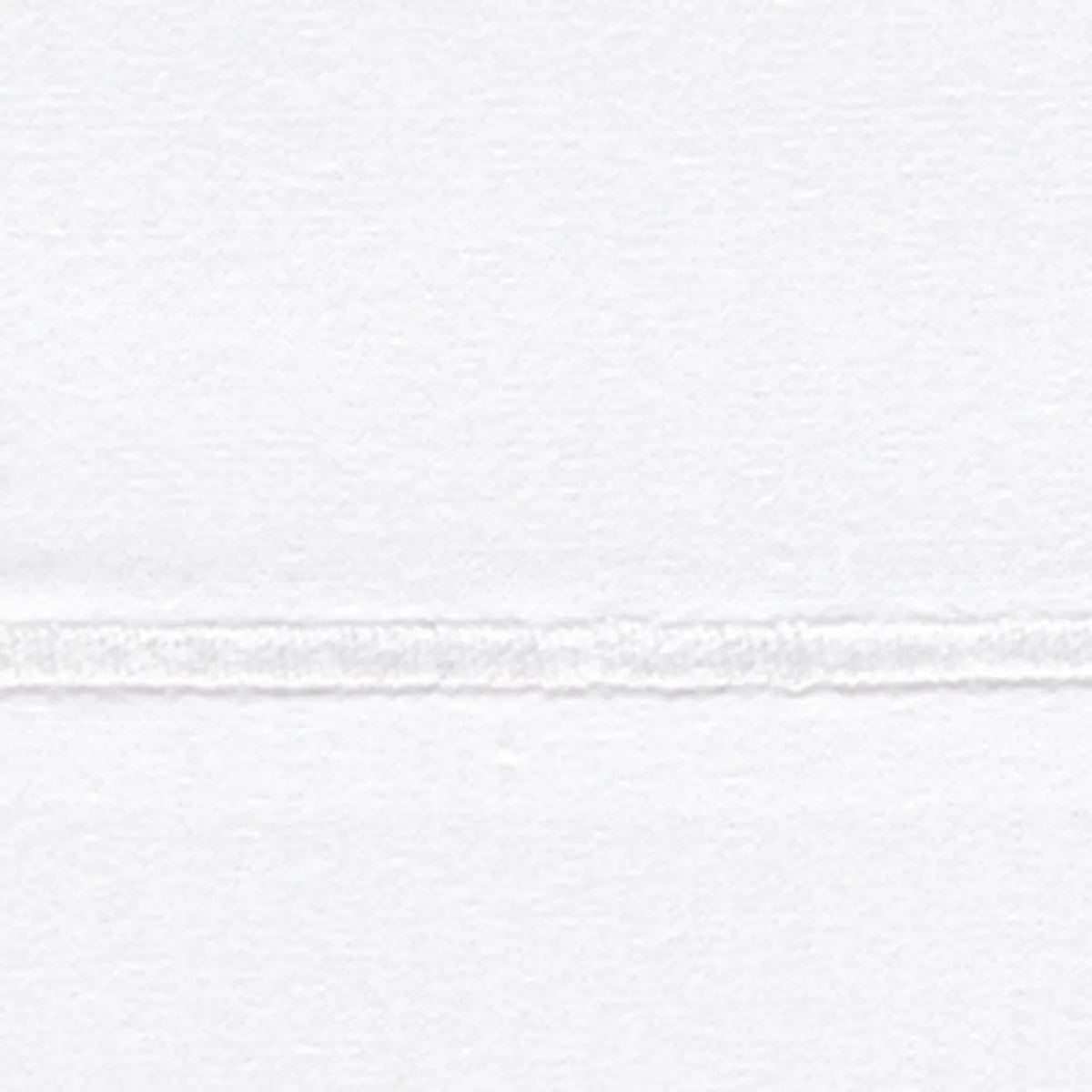 Schumacher Ceylon Satin Fitted Sheet in White