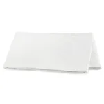Ceylon Satin Stitch Flat Sheet - Bone Schumacher Ceylon Satin Stitch Flat Sheet in Bone
