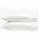Ceylon Satin Stitch Pillowcases - Bone Schumacher Ceylon Satin Stitch Pillowcases in Bone