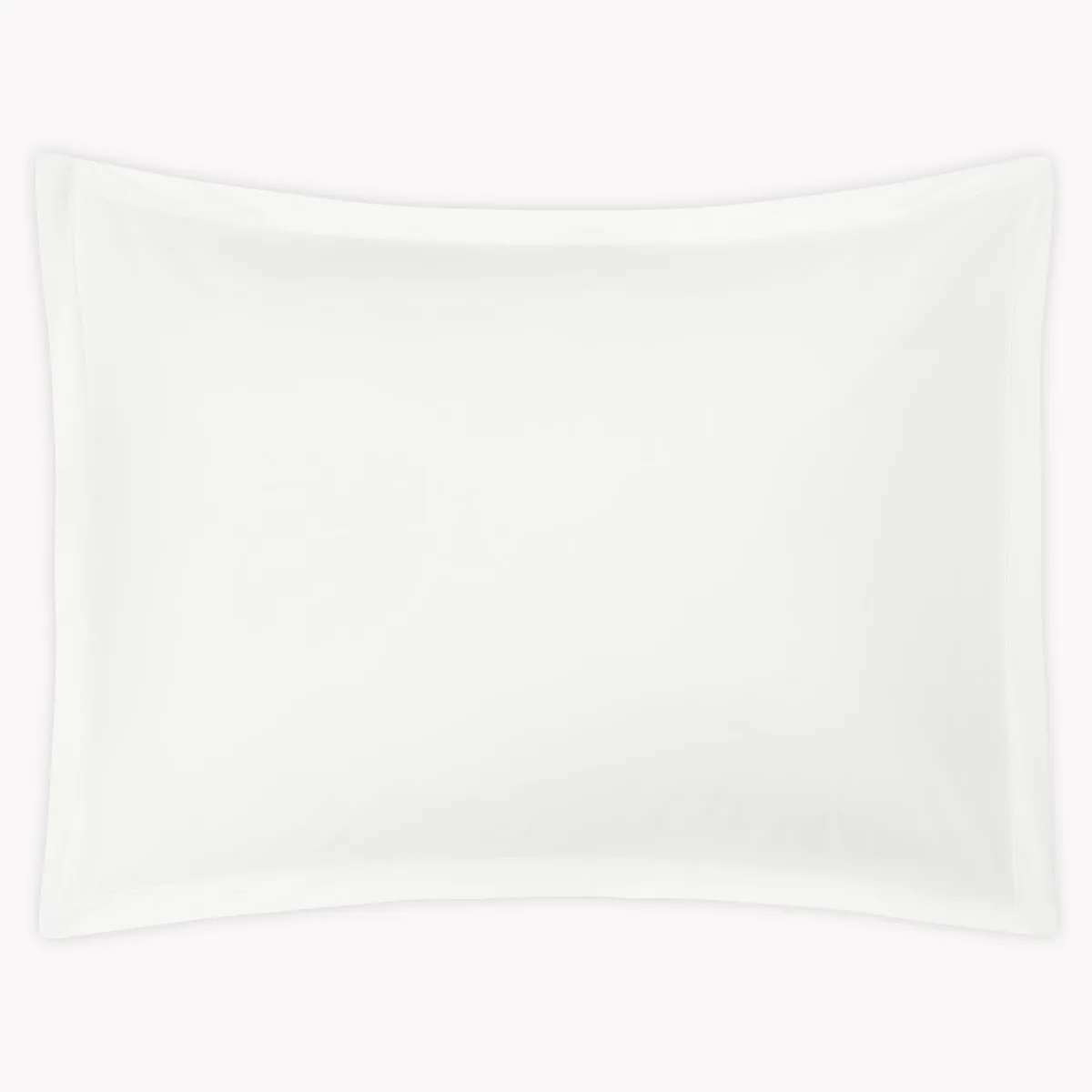Schumacher Ceylon Satin Stitch Sham in Bone
