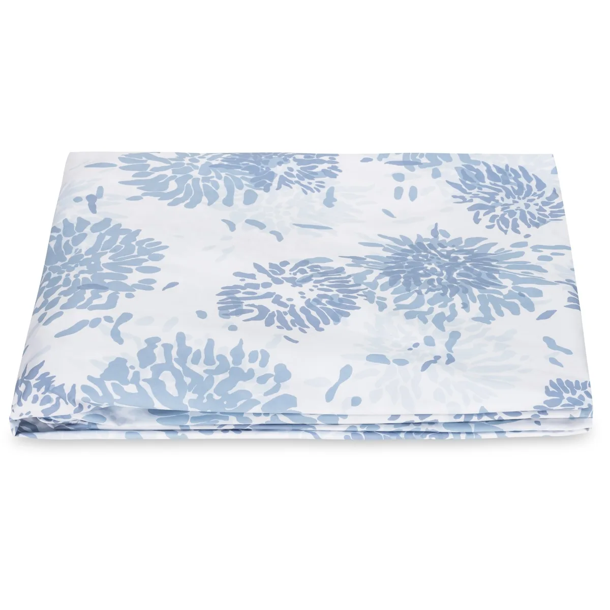 Schumacher Chrysanthemum Fitted Sheet in Blue