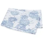 Chrysanthemum Flat Sheet - Blue Schumacher Chrysanthemum Flat Sheet in Blue