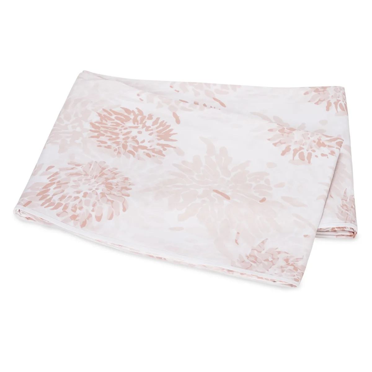 Schumacher Chrysanthemum Flat Sheet in Blush