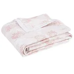 Chrysanthemum Quilt - Blush Schumacher Chrysanthemum Quilt in Blush