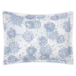 Chrysanthemum Sham - Blue Schumacher Chrysanthemum Sham in Blue
