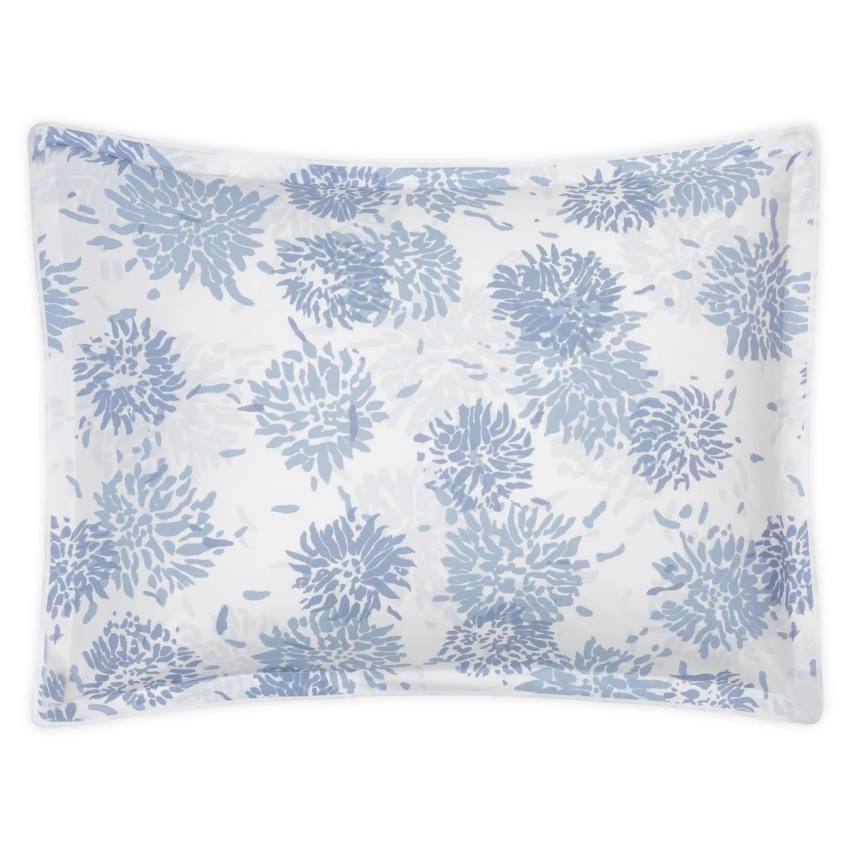 Schumacher Chrysanthemum Sham in Blue