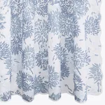 MTT001SHOBL | Chrysanthemum Shower Curtain - Blue Schumacher Chrysanthemum Shower Curtain in Blue (MTT001SHOBL)