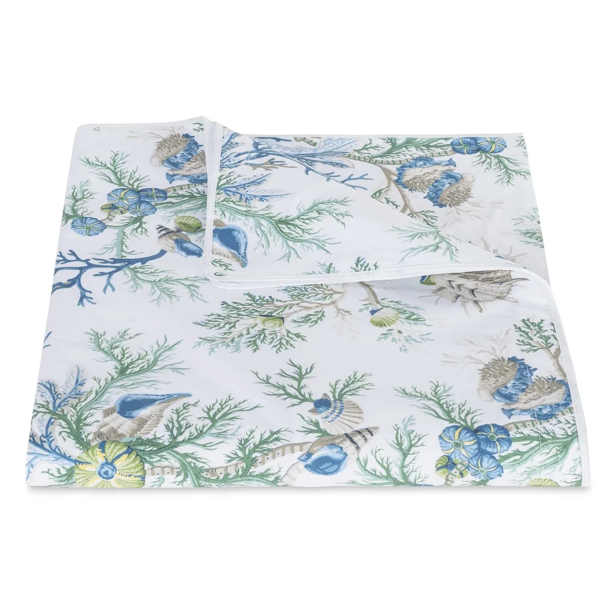 Schumacher Del Tesoro Duvet Cover in Sea
