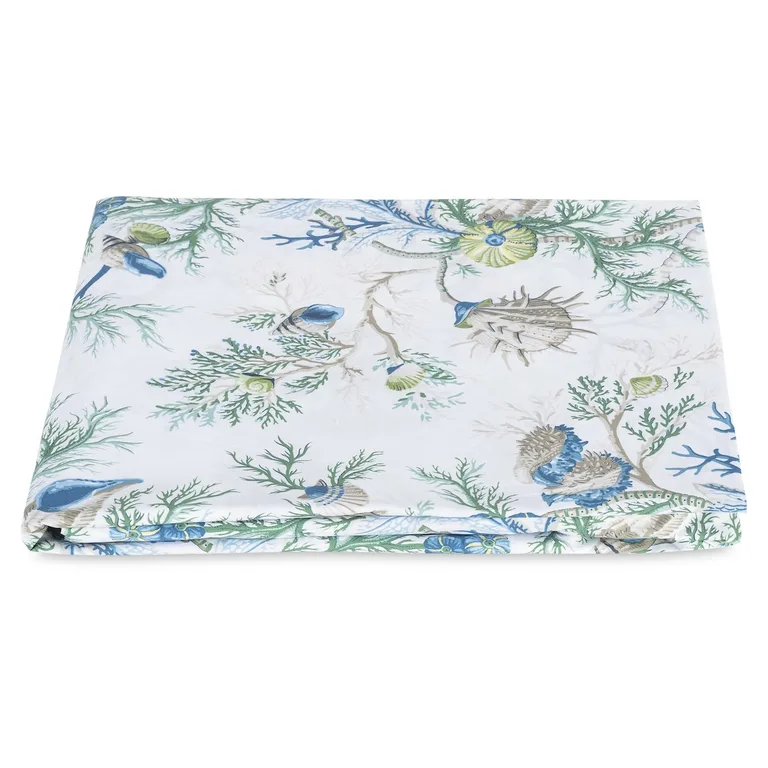 Schumacher Del Tesoro Fitted Sheet in Sea