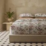 Del Tesoro Flat Sheet - Coral Schumacher Del Tesoro Flat Sheet in Coral
