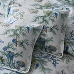 Del Tesoro Flat Sheet - Sea Schumacher Del Tesoro Flat Sheet in Sea