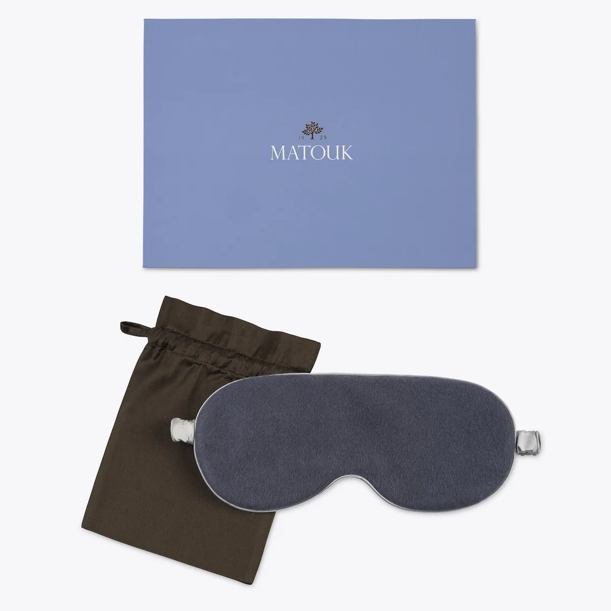 Schumacher Dream Modal Sleep Mask in Ink (M242SMSKIN)