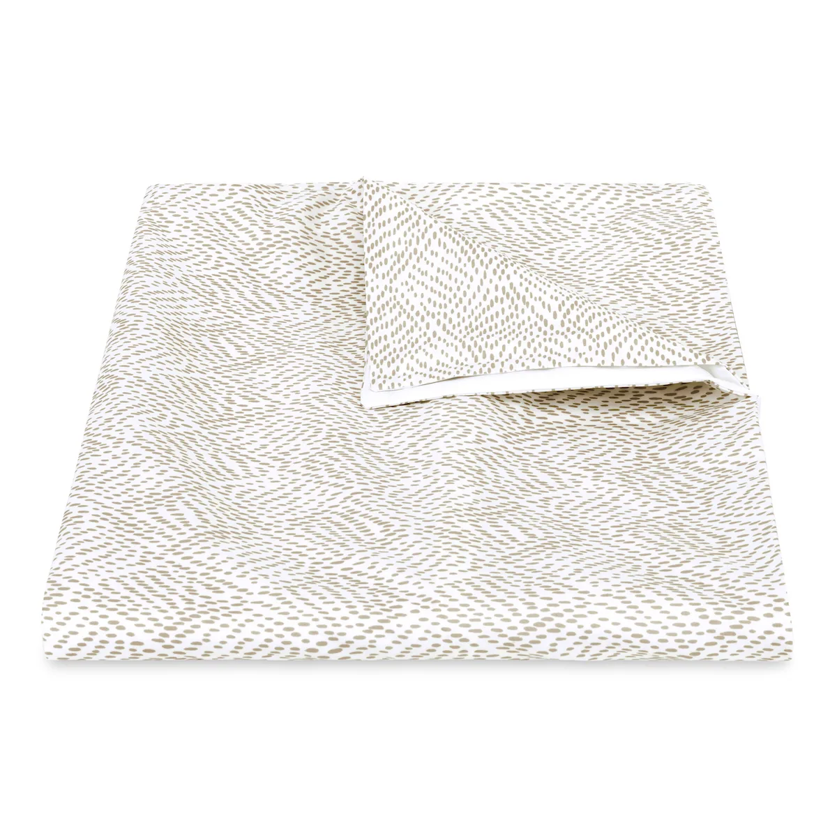 Schumacher Duma Diamond Duvet Cover in Dune