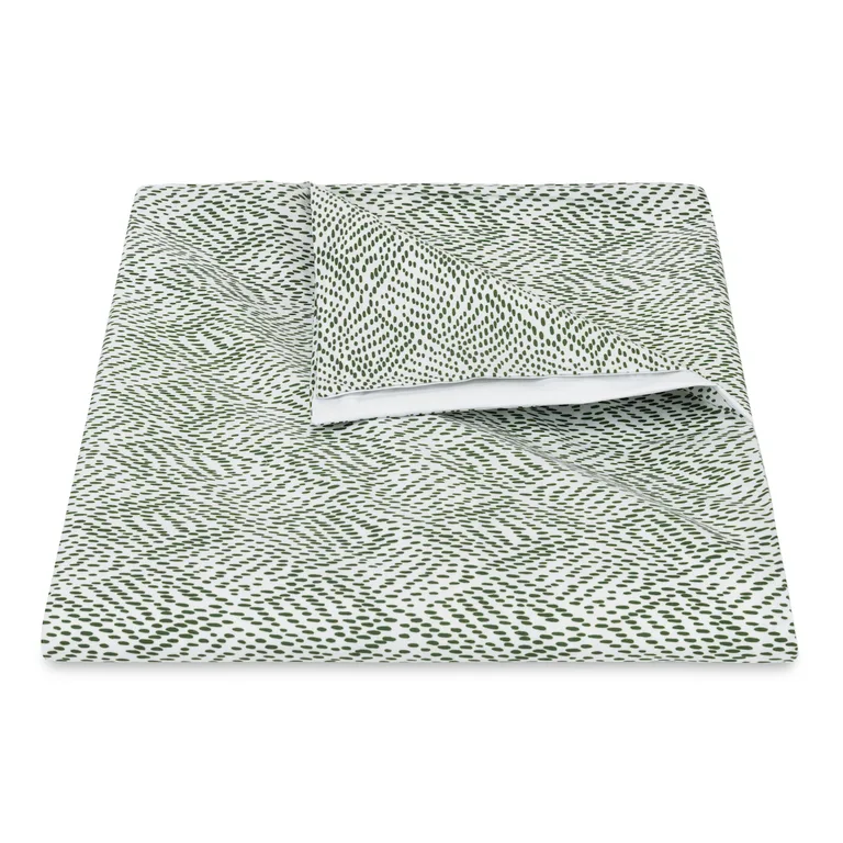 Schumacher Duma Diamond Duvet Cover in Grass