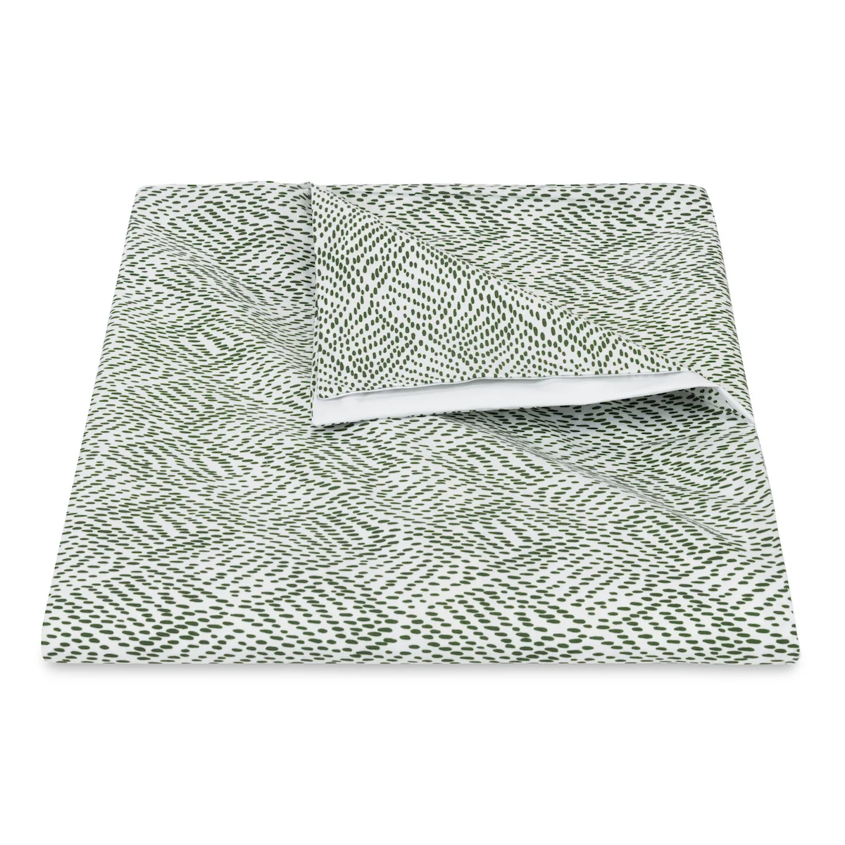 Schumacher Duma Diamond Duvet Cover in Grass