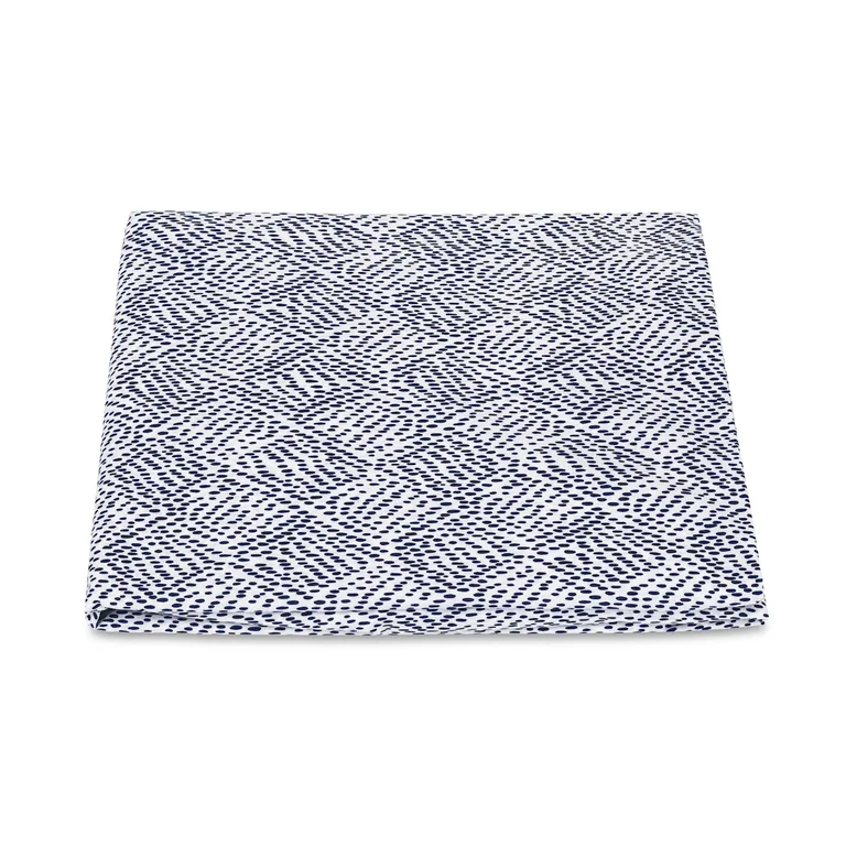 Schumacher Duma Diamond Fitted Sheet in Navy
