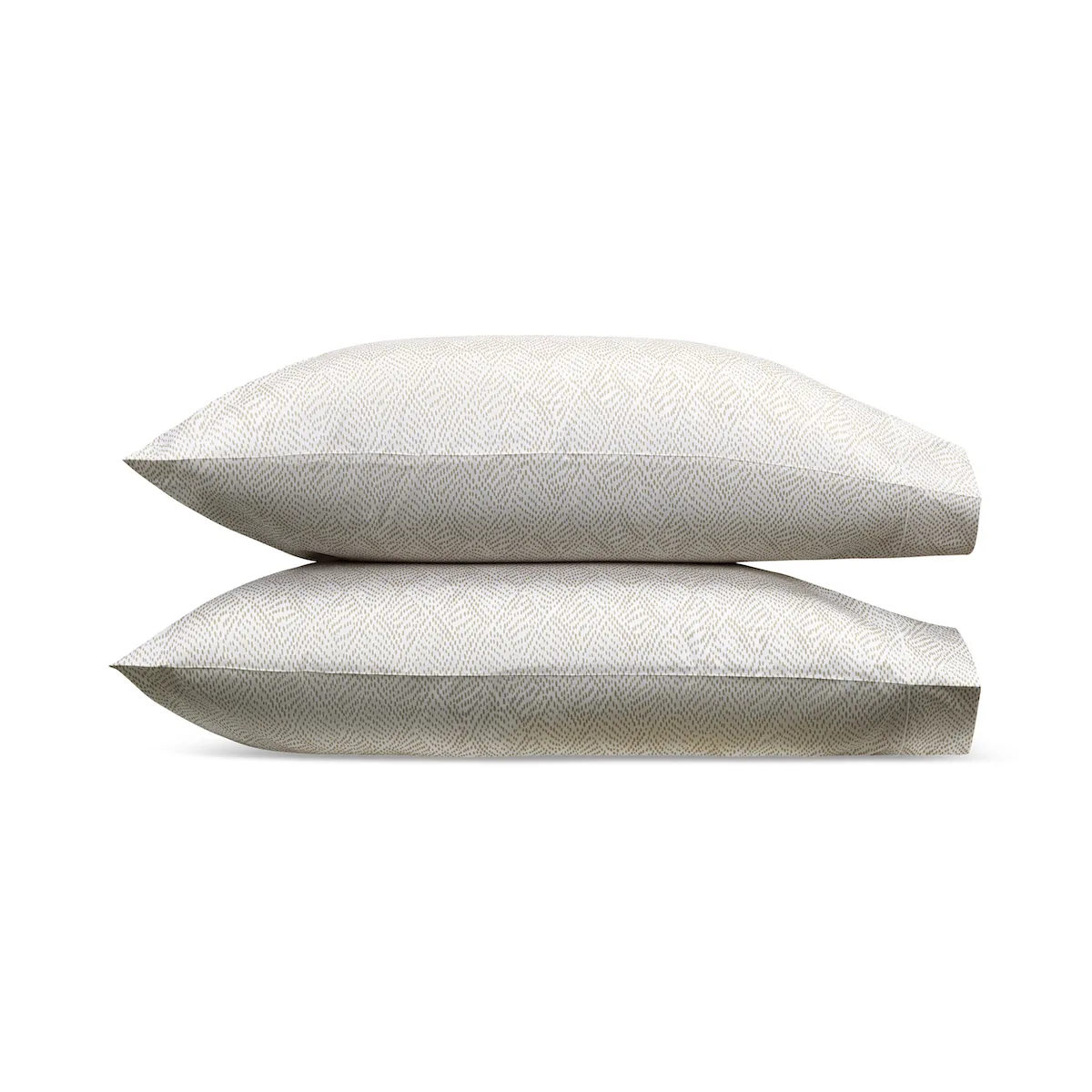 Schumacher Duma Diamond Pillowcases in Dune